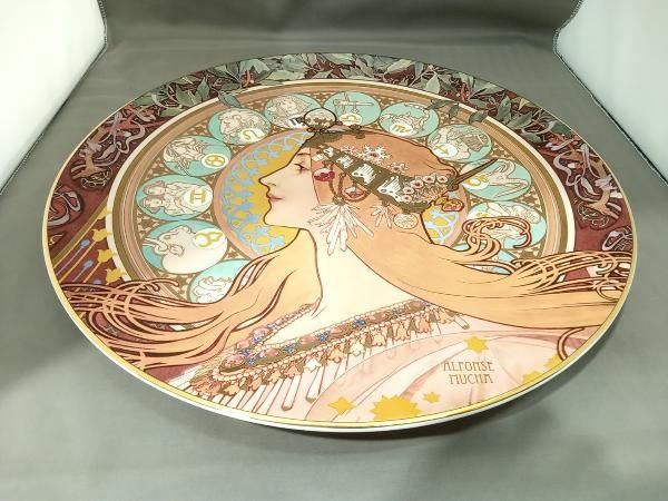 希少品】Goebel ゲーベル/Alphonse MUcha アルフォンス・ムュシャ飾り