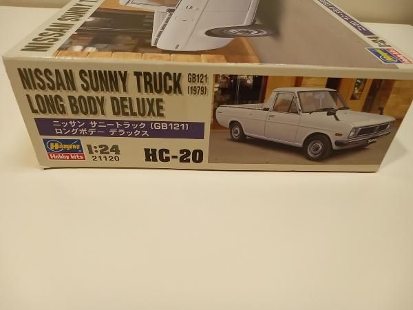プラモデル ハセガワ 1/24 ニッサン サニｰトラック GB121 ロングボデｰ