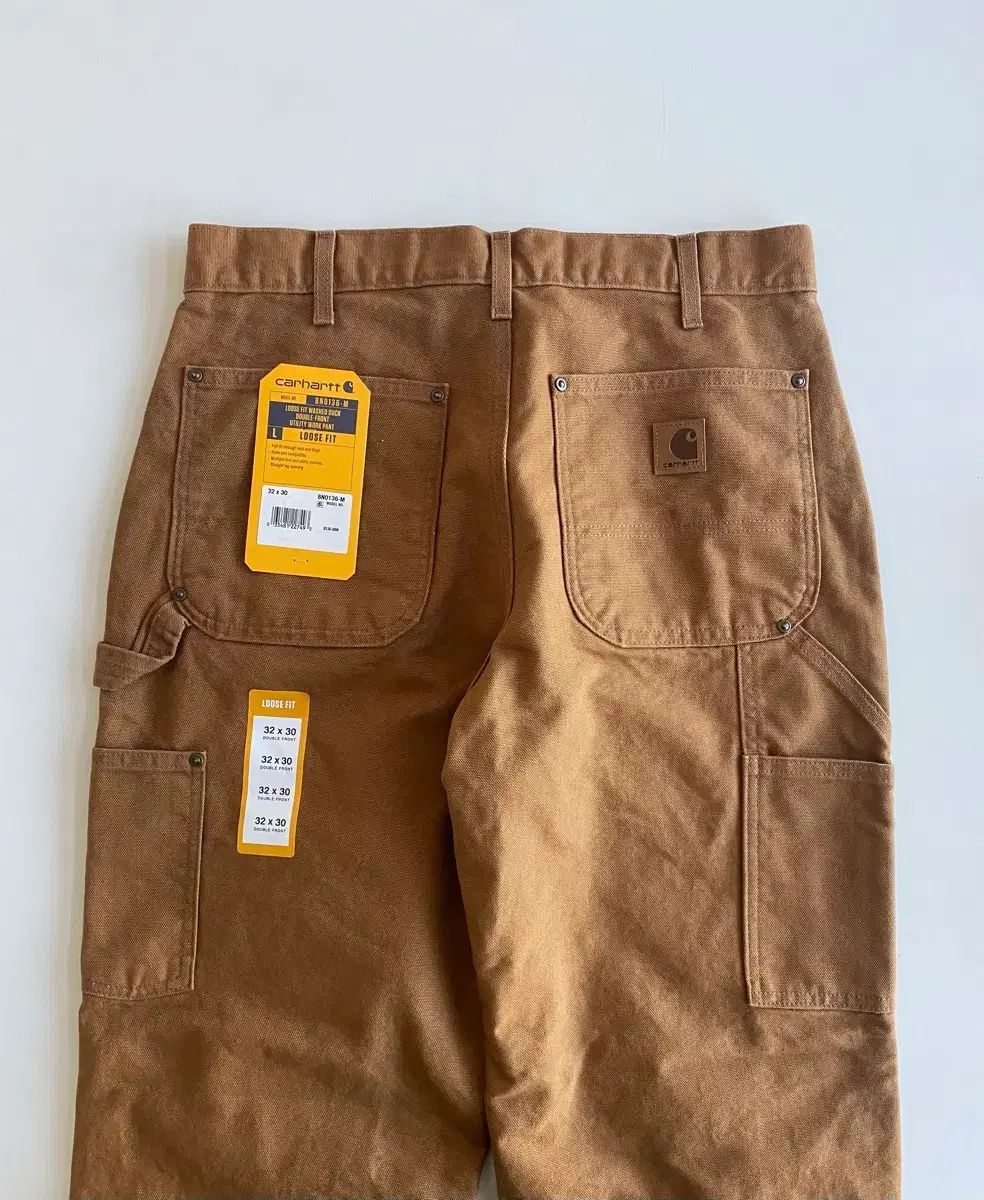 Carhartt カーハート ダブルニー b136 ブラウン - メルカリ