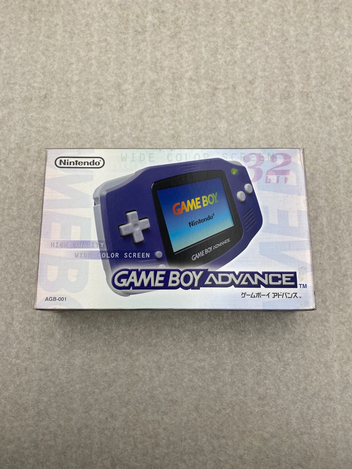 ゲームボーイアドバンス 本体 バイオレット ゲームボーイアドバンス