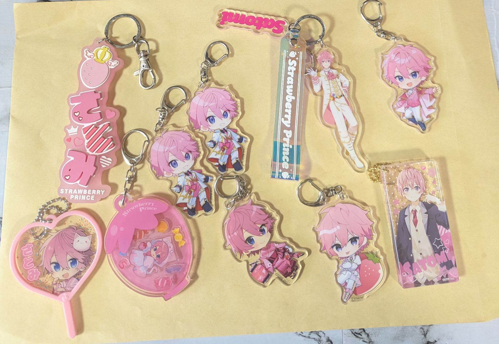 すとぷり さとみくん アクリルキーホルダー 他 まとめ売り No.31