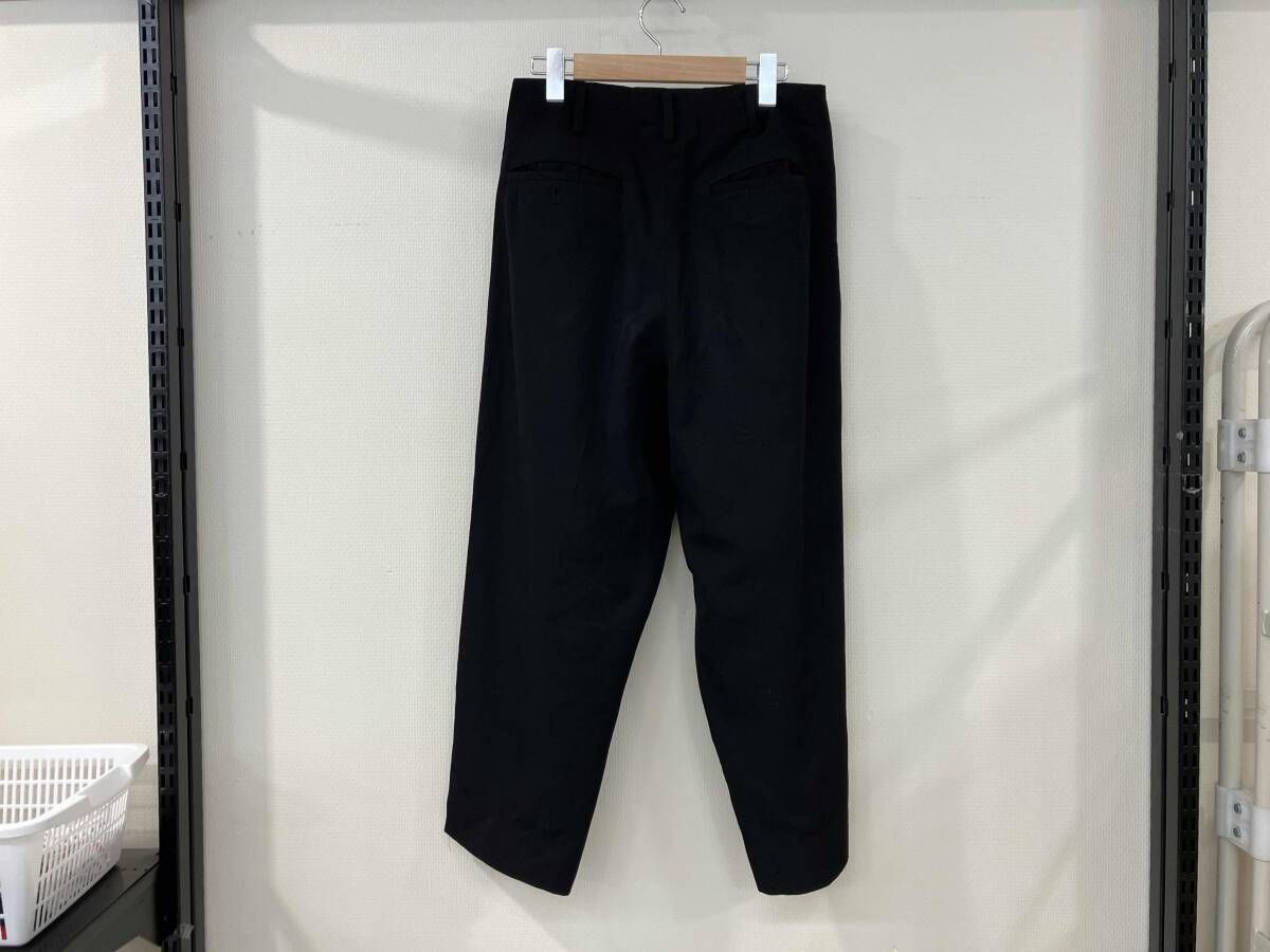 yohji yamamoto POUR HOMME ヨウジヤマモトプールオム ウールパンツ イージーパンツ サイズS HV-P 02-174 黒 ブラック メンズ 94 s