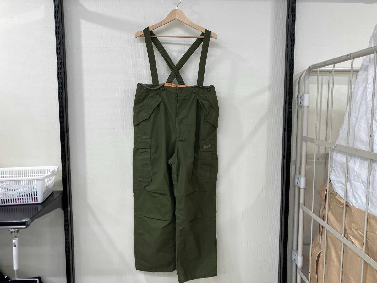 HOLIDAY ホリデー M 65 STRAP FIELD PANTS ストラップフィールドパンツ カーゴパンツ サイズ0 カーキ レディース ハイウエスト