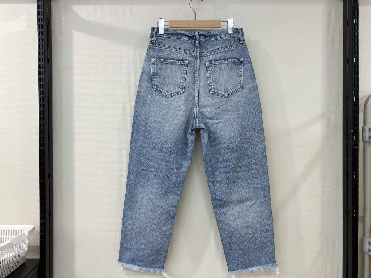 BLACK BY MOUSSY ブラックバイマウジー CAW light blue Denim カウライトブルーデニム デニムパンツ サイズ26 -0200 レディース