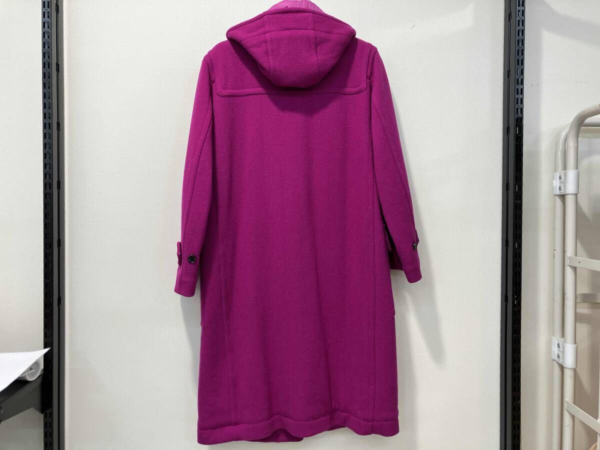 Traditional Weatherwear トラディショナルウェザーウェア ダッフルコート HOPKINS XS マゼンタ系