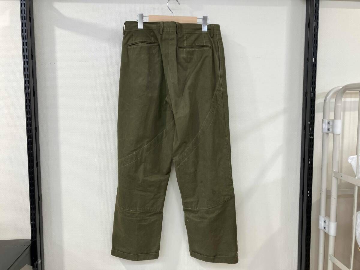 NEAT ニート テントクロスパンツ チノパン size:48 緑 グリーン カーキ