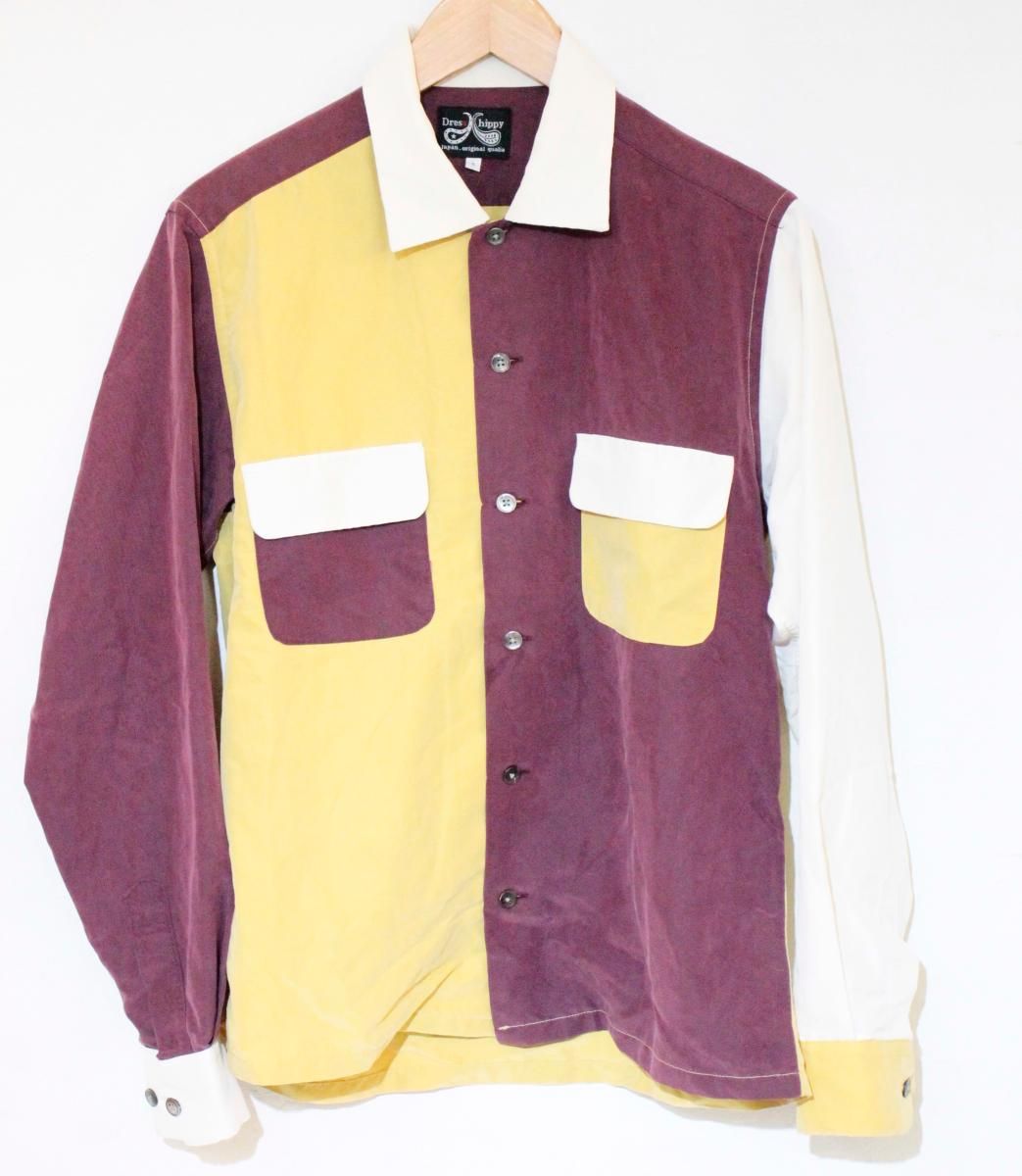 全国無料，新作 【中古】 -- メンズ長袖シャツ S DRESS HIPPY/長袖シャツ/S/マルチカラー 長袖シャツ