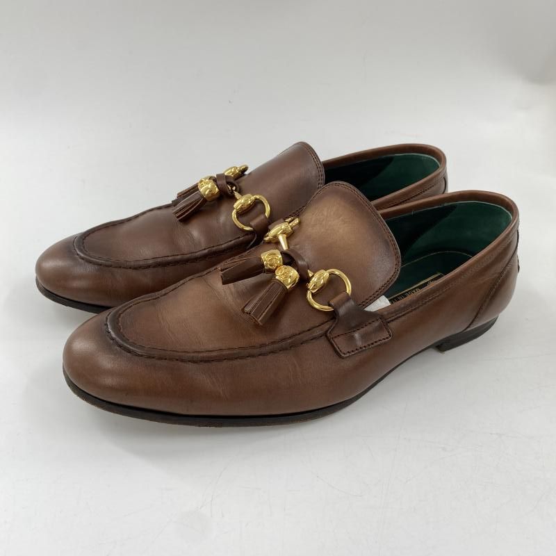 GUCCI ホースビットヨルダ―ン シューズ 6 ブラウン グッチ 10