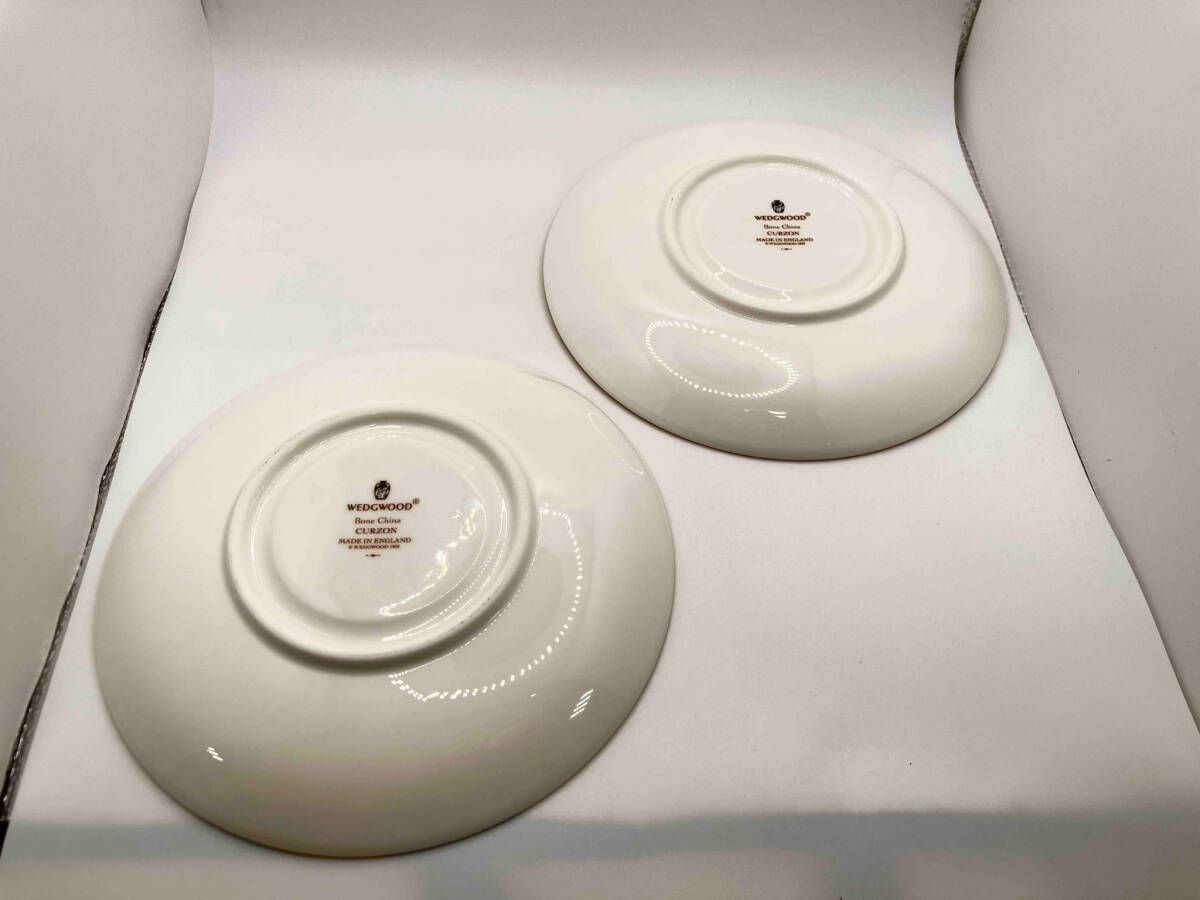  CURZON カップ - ソーサー ウェッジウッド カーゾン 2客セット カップ ソーサー コーヒー ティーカップ