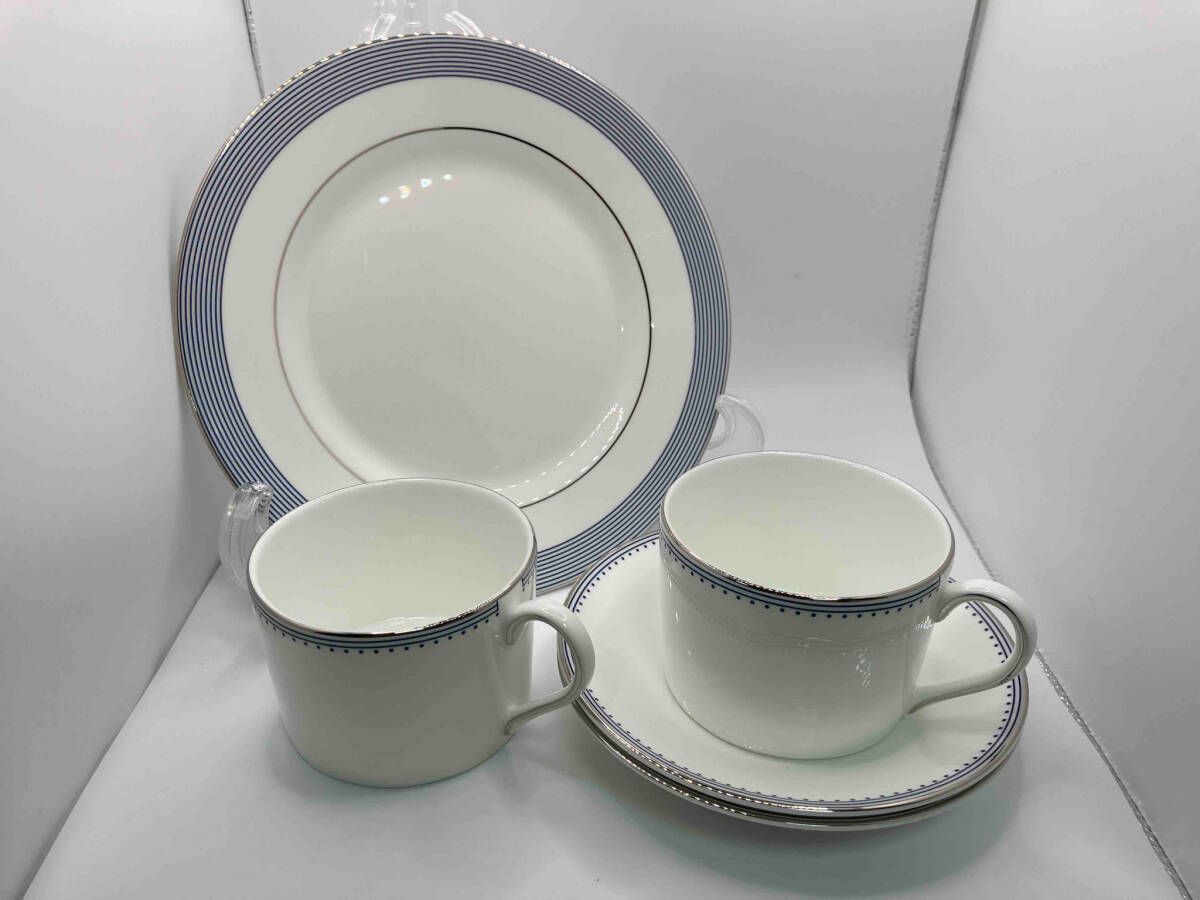 VERA WANG カップ ソーサー プレート 各2客セット ウェッジウッド ヴェラウォン