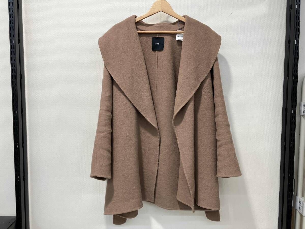N.O.R.C ノーク ウールメルトンミドルリバーコート size:2 6844902