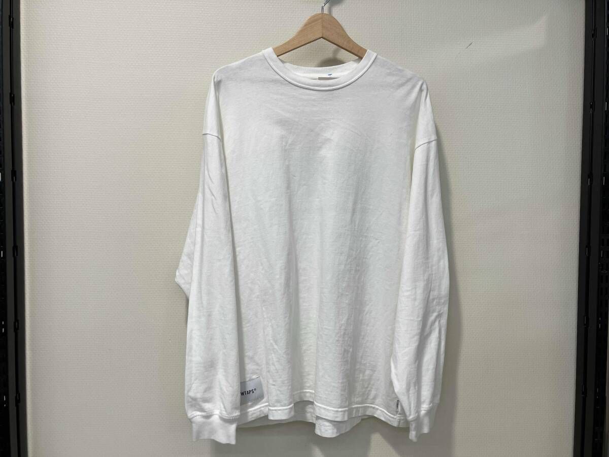WTAPS ダブルタップス OBJ 01/LS/COTTON.CONTAINING 長袖Tシャツ