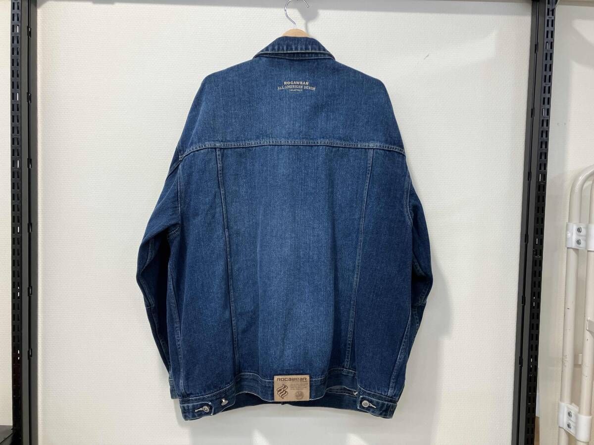 ROCA WEAR ロカウェア メンズ デニムジャケット インディゴ 90s～00s