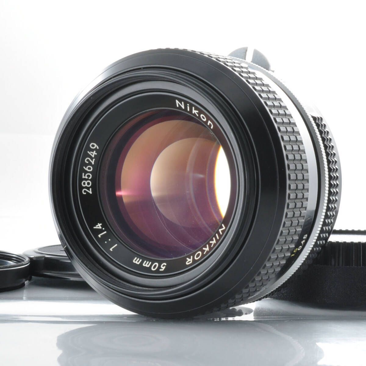 ニコン Nikon NIKKOR-S Auto 50 mm F 1.4 単焦点レンズ 動作良好 P 761 b