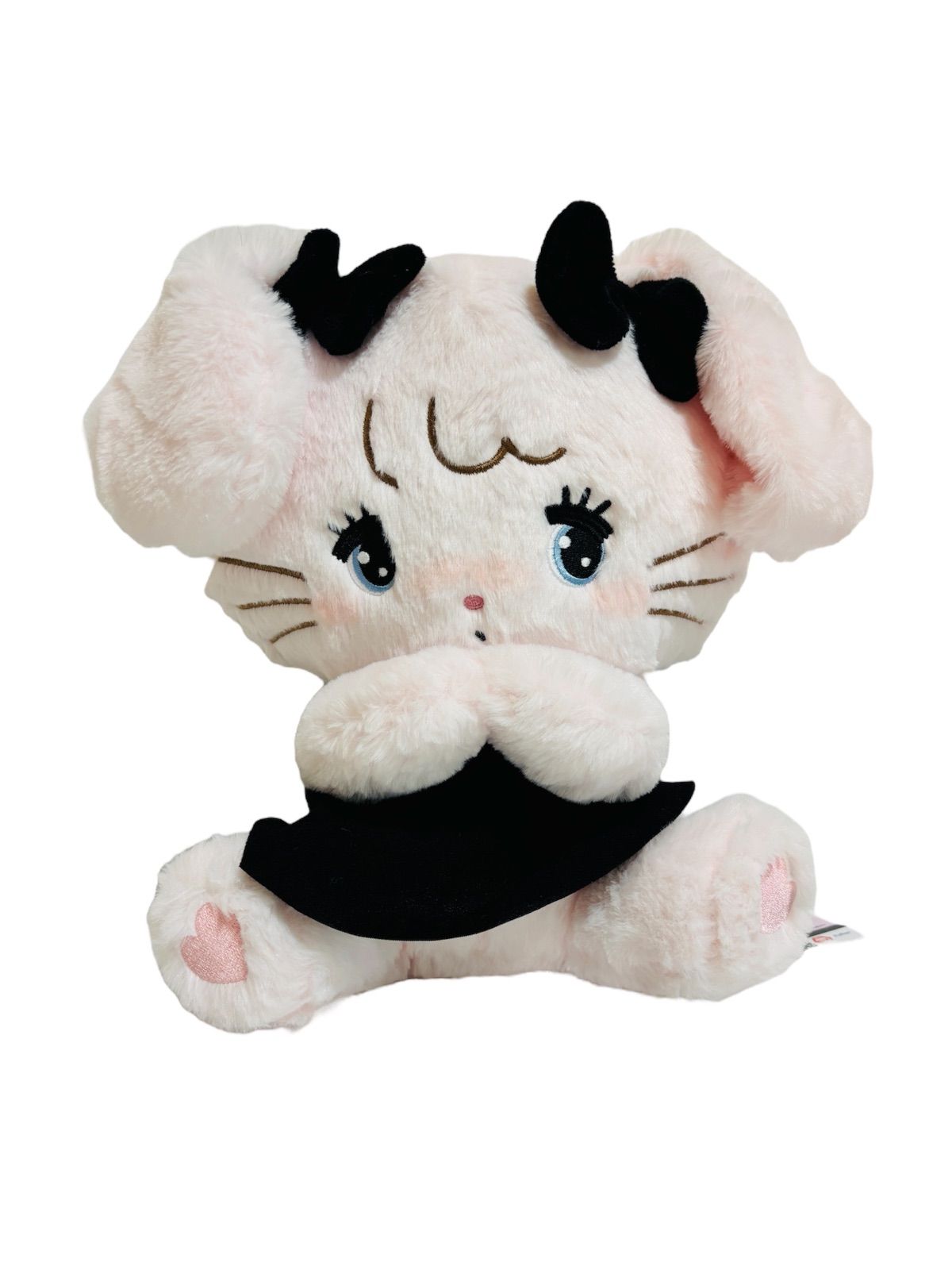 mikko BLACK RIBBON BIGぬいぐるみ４種 2セット 8点 Amazon.co.jp: mikko BLACK RIBBON BIG ぬいぐるみ みっこ ブラック