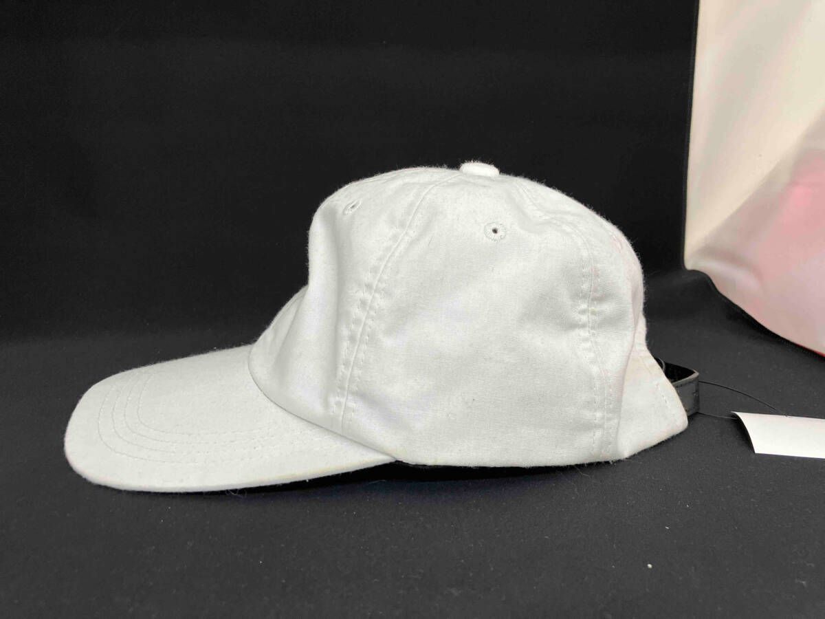 texnh テクネ キャップ 帽子 白 ホワイト A-01-008-F-WHT 麻 リネン made in JAPAN 汚れ有り 使用感有り メンズ