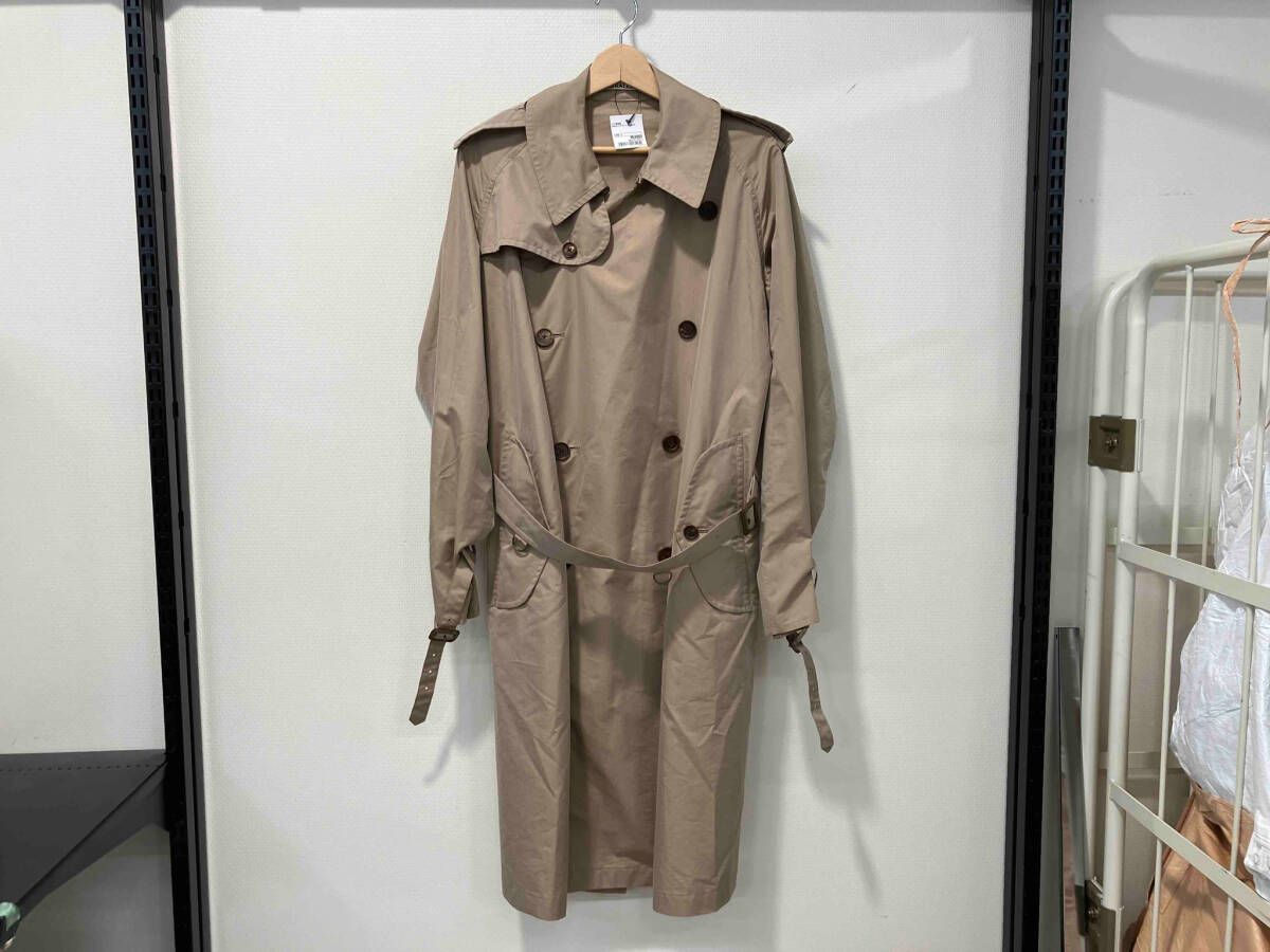 AURALEE オーラリー FINX POLYESTER BIG TRENCH COAT トレンチコート