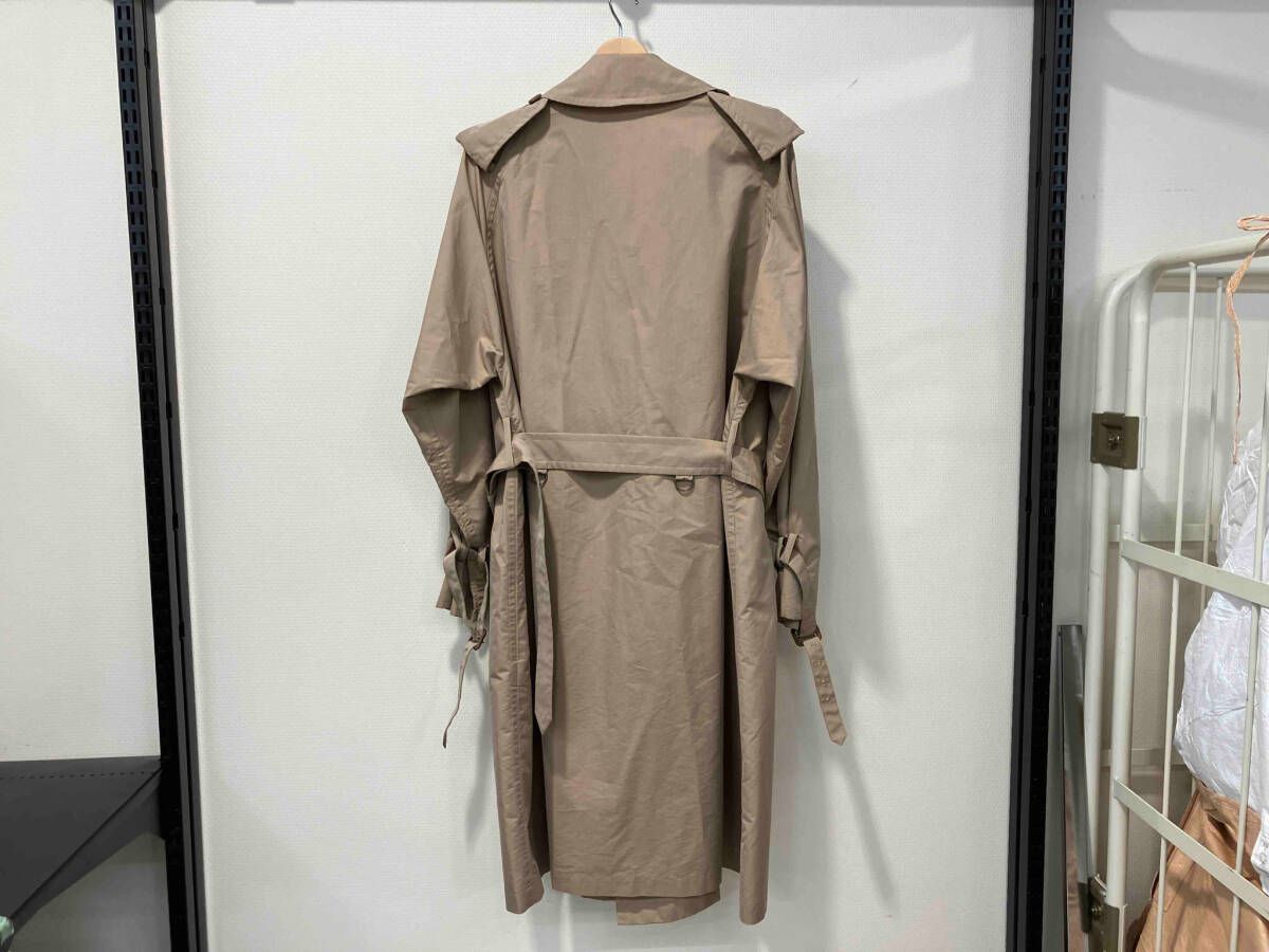 AURALEE オーラリー FINX POLYESTER BIG TRENCH COAT トレンチコート