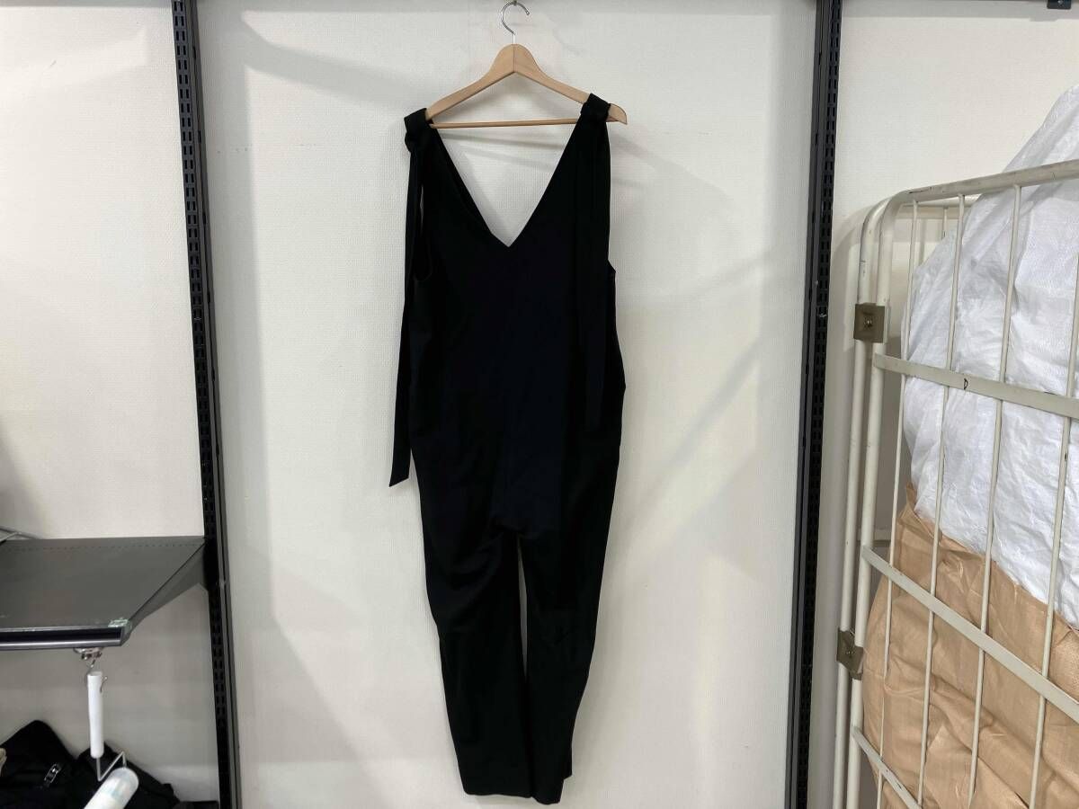 yori ヨリ ソフト裏起毛リボンサロペット オールインワン