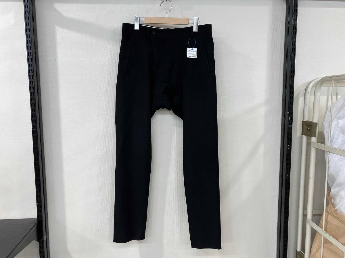 COMME des GARCONS HOMME PLUS コムデギャルソン オム プリュス サルエルパンツ ウールパンツ M PH P 045 AD 2021 黒 ブラック メンズ