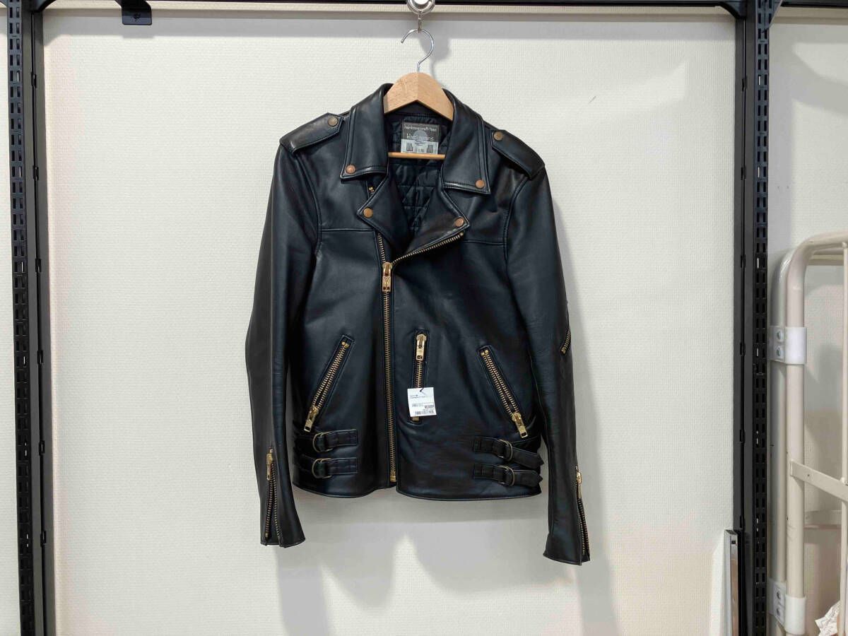 blackmeans ブラックミーンズ ダブルライダースジャケット レザー