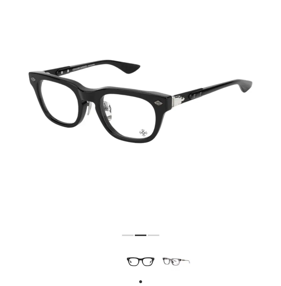 CHROME HAEATS クロムハーツ ベーガンズ アジアンフィット ブラック プレート