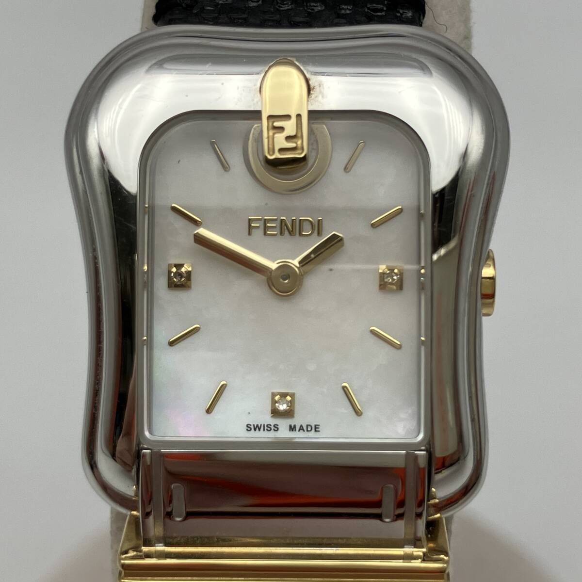FENDI 3800L フェンディ ビーフェンディ - Watch 腕時計 ベルト Quartz 