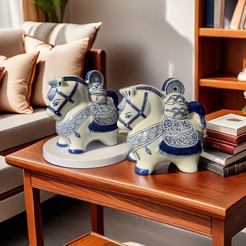  オブジェ 置物 オーナメント ウマ うま 馬 干支 正月飾り セラミック ガーデニング 庭 装飾 インテリア 室内 屋内 インテリア雑貨 玄関 リビング ダイニング インテリア小物 棚装飾 小物ディスプレイ 置物 インテリア小物