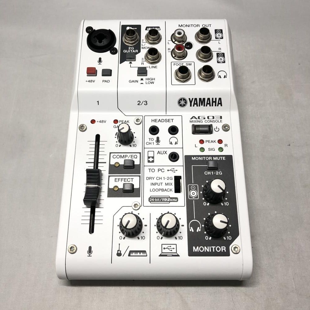 YAMAHA AG 03 ウェブキャスティングミキサー 音楽制作機材 ヤマハ 本体のみ 15