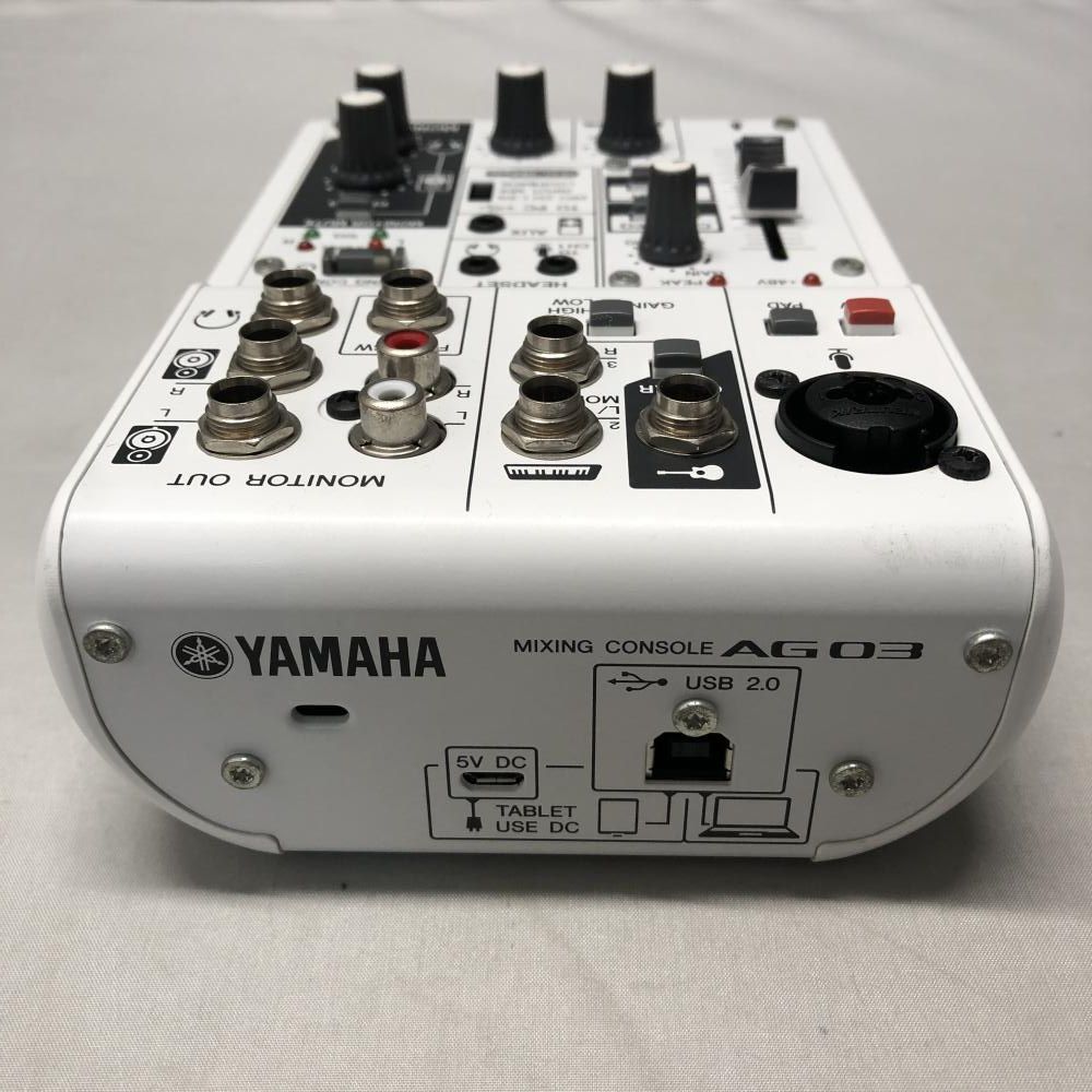 YAMAHA AG 03 ウェブキャスティングミキサー 音楽制作機材 ヤマハ 本体のみ 15