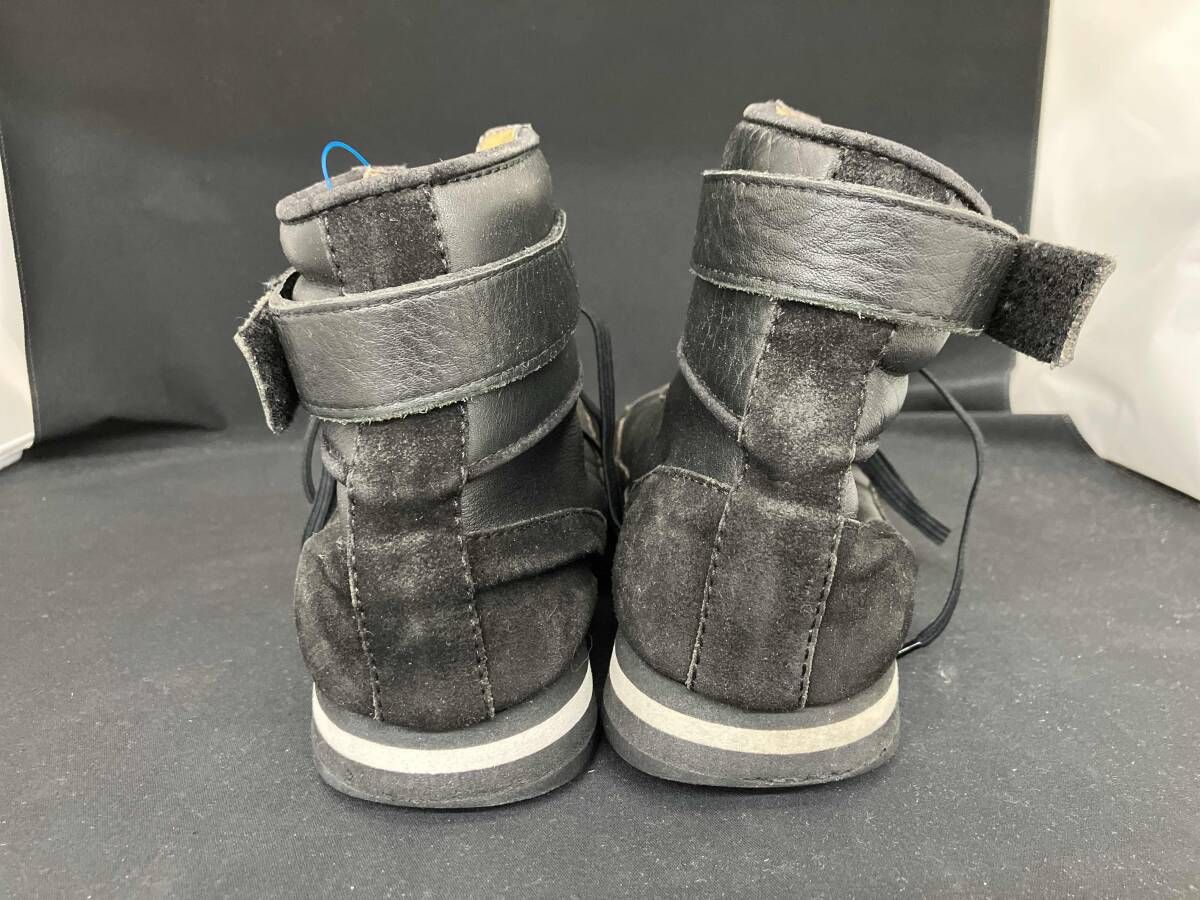  ヴェロニク ブランキーノ ハイカットスニーカー 27 cm相当 黒 ブラック スエード レザー メンズ シューズ その他 靴