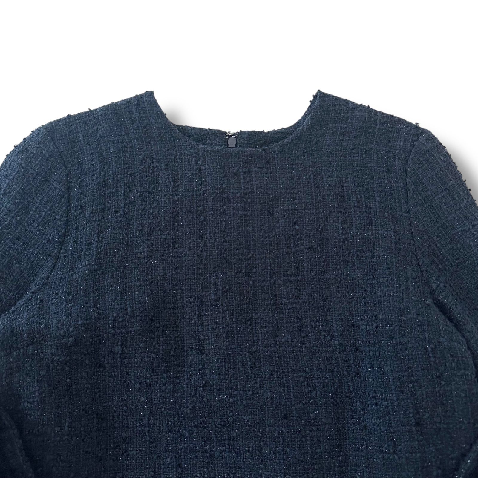 Demi-Luxe BEAMS デミルクス ビームス バックフレア ツイード プル 