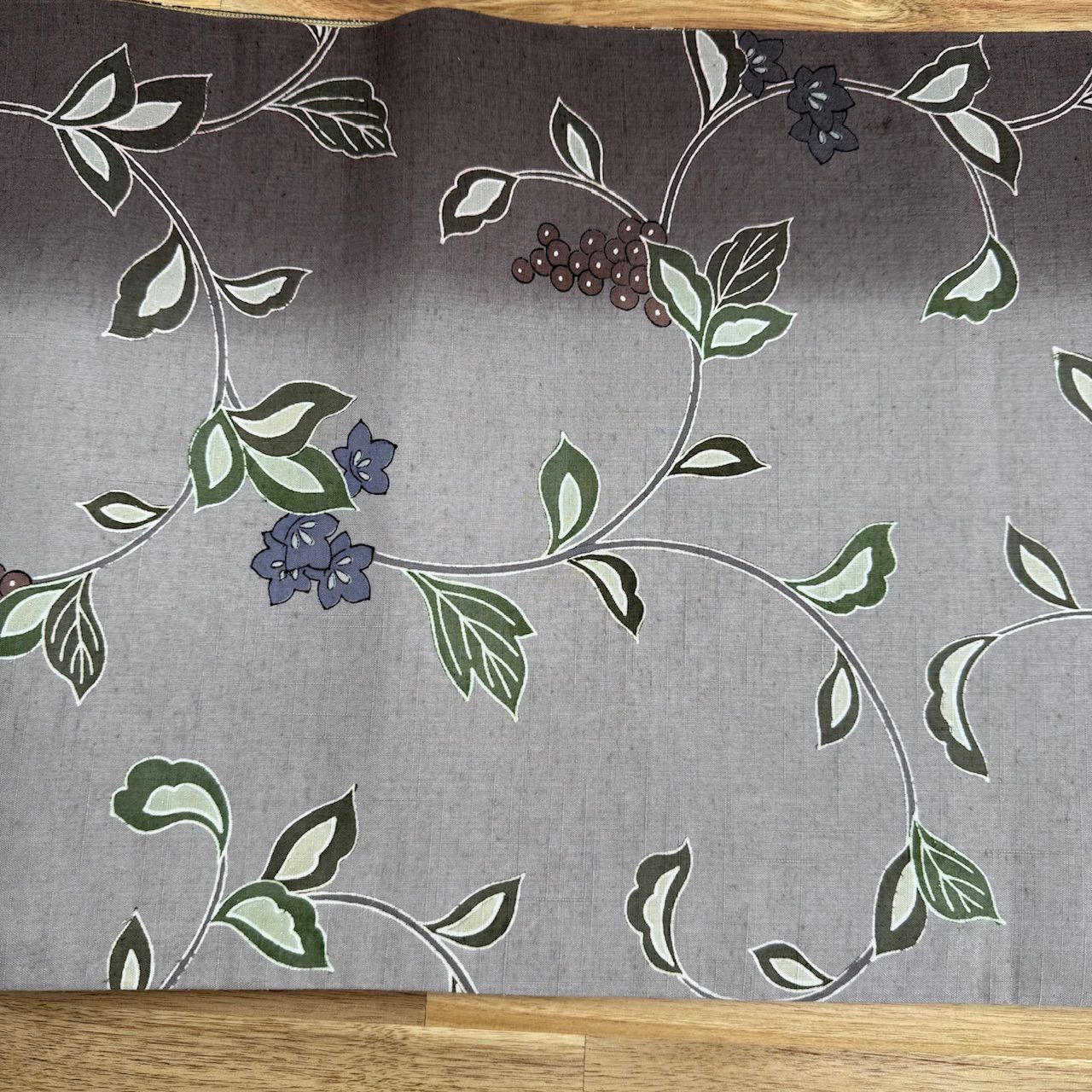 二代目【川村久太郎】 本手加工友禅 全通結城紬袋帯 中古超美品 お