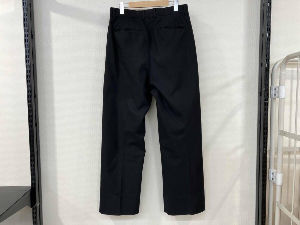 NEAT テーパードスラックス 46 ブラック NEAT ニート テーパードパンツ スラックスパンツ サイズ46 黒 ブラック