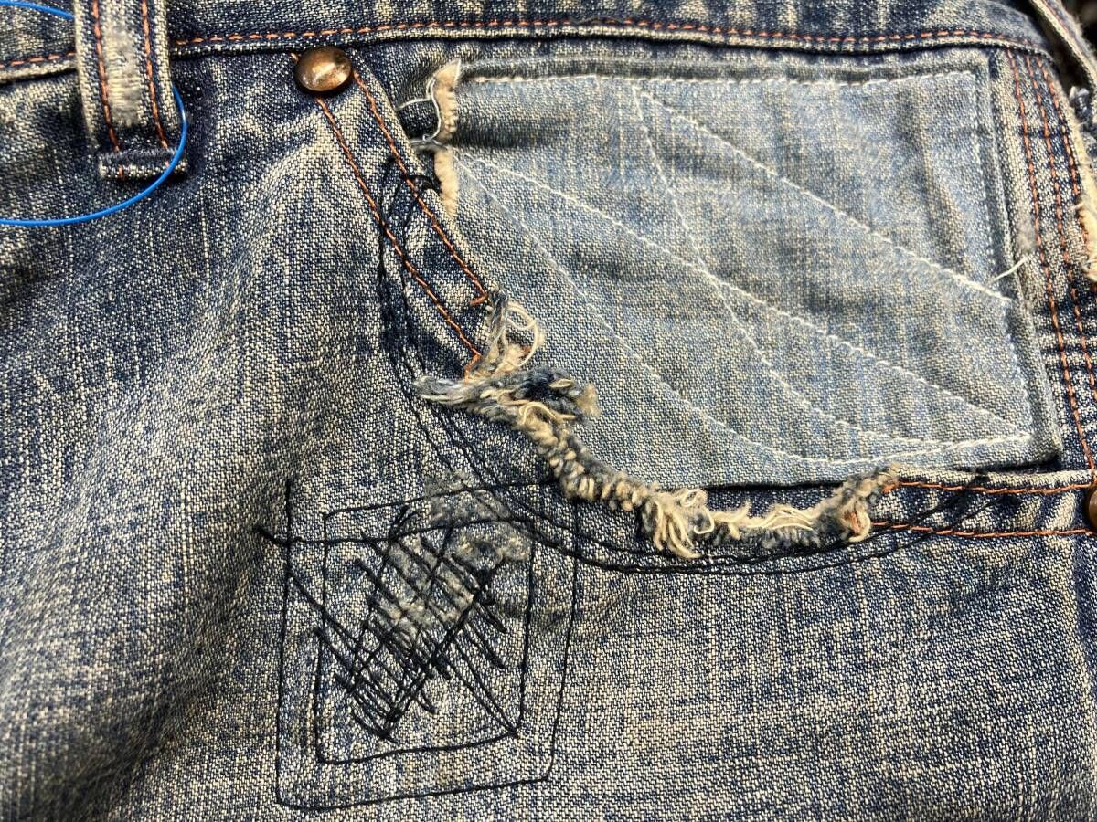 デニムペインターパンツ ジーンズ