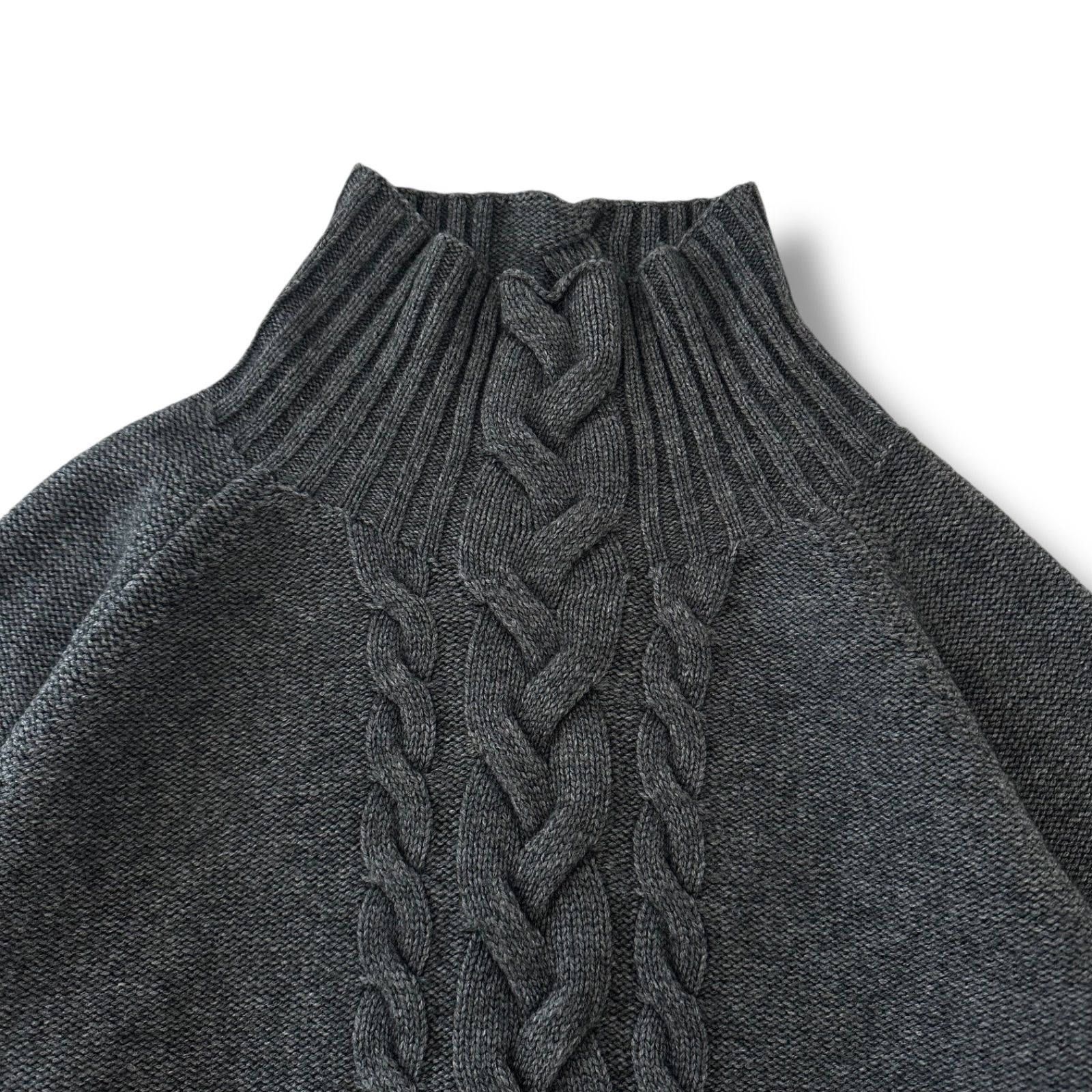 'S MaxMara カシミヤ混ウール ケーブルプルオーバー ニット M S Max Mara エス マックスマーラ ウールカシミヤ ケーブル