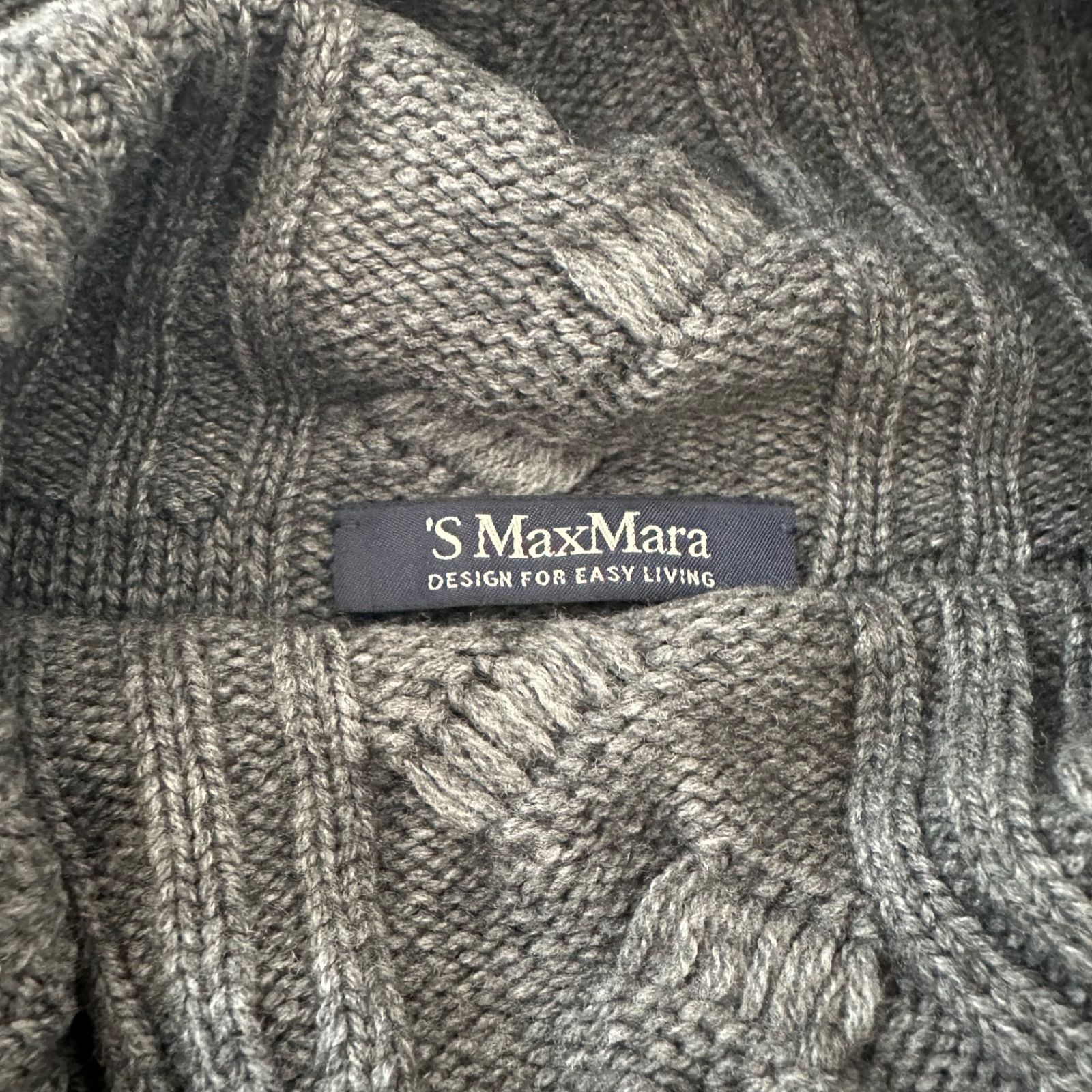 S Max Mara エス マックスマーラ ウールカシミヤ ケーブル