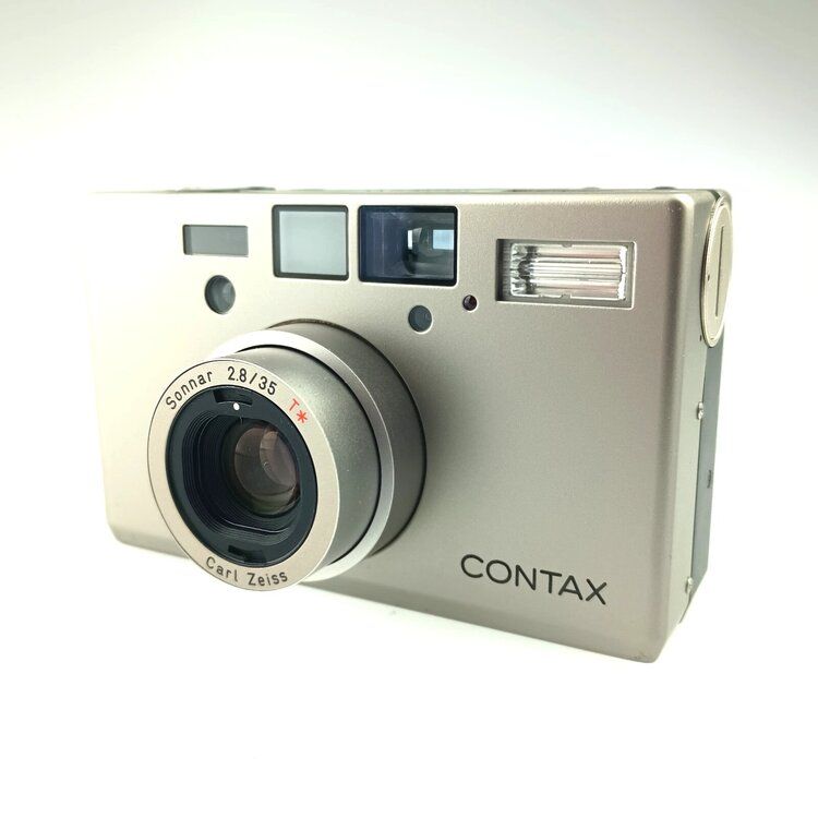 CONTAX T3 シルバー フィルムカメラ - メルカリ