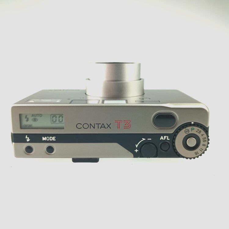 CONTAX T3 シルバー フィルムカメラ - メルカリ