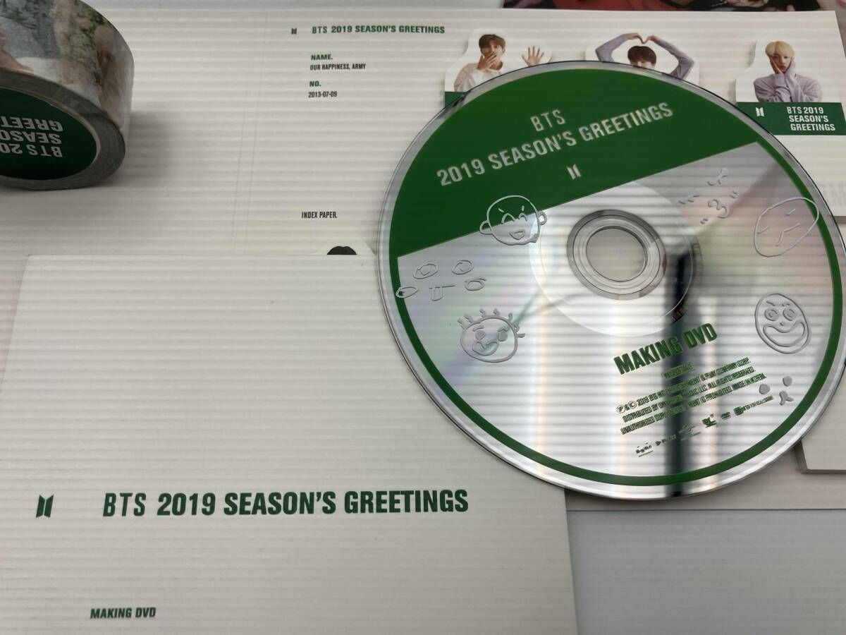 DVD BTS 2019 SEASON'S GREETINGS(UNIVERSAL MUSIC STORE & FC限定版