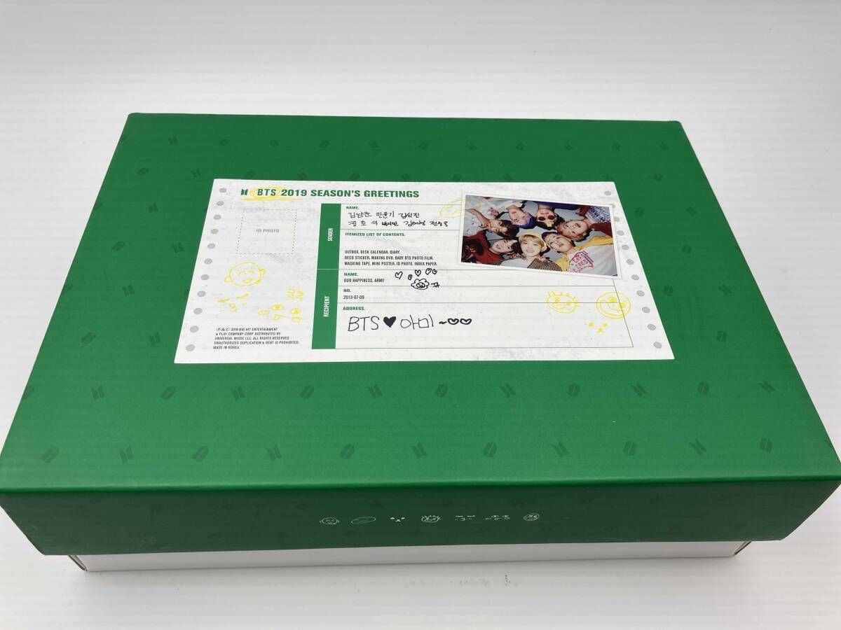 DVD BTS 2019 SEASON'S GREETINGS(UNIVERSAL MUSIC STORE & FC限定版