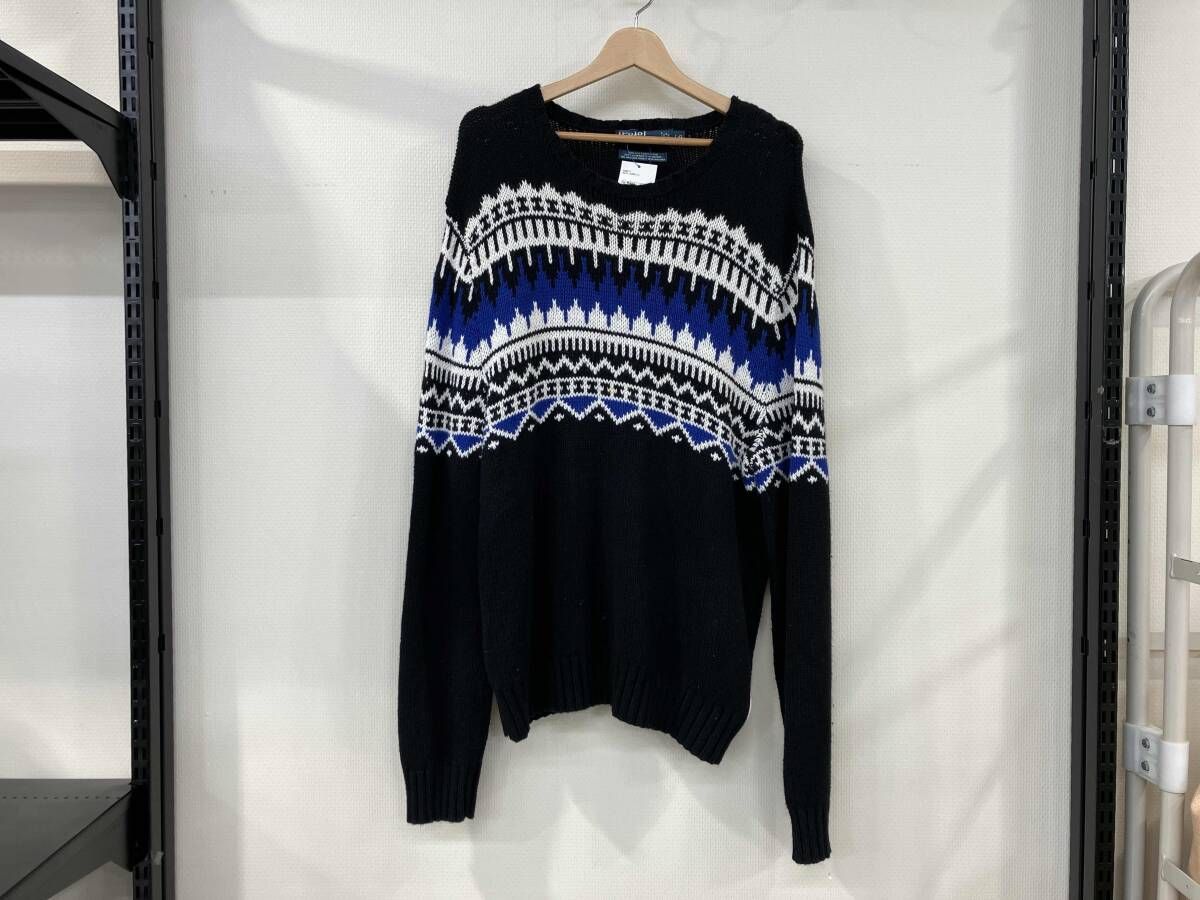 POLO RALPH LAUREN ポロラルフローレン 90S 90年代 雪柄 長袖ニット