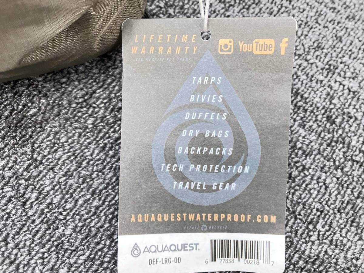 AQUAQUEST アクアクエスト DEFENDER L ディフェンダー タープ DEF-LRG-OD カーキ キャンプ アウトドア