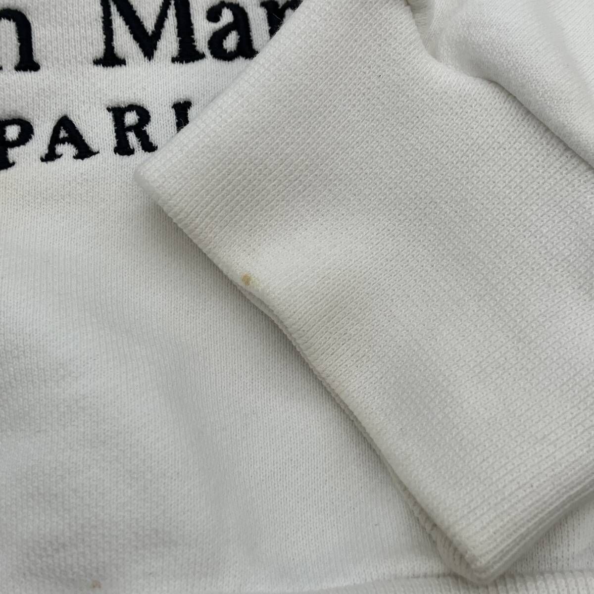 Maison Margiela LOGO SWEATSHIRT WHITE メゾンマルジェラ