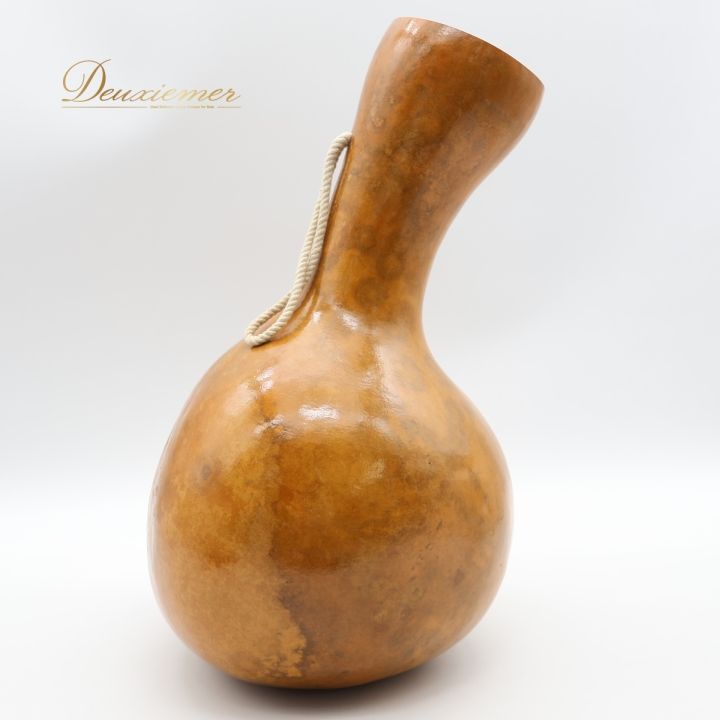 フラダンス イプ ひょうたん ブラウン系 楽器 小物 小道具 茶 艶 光沢