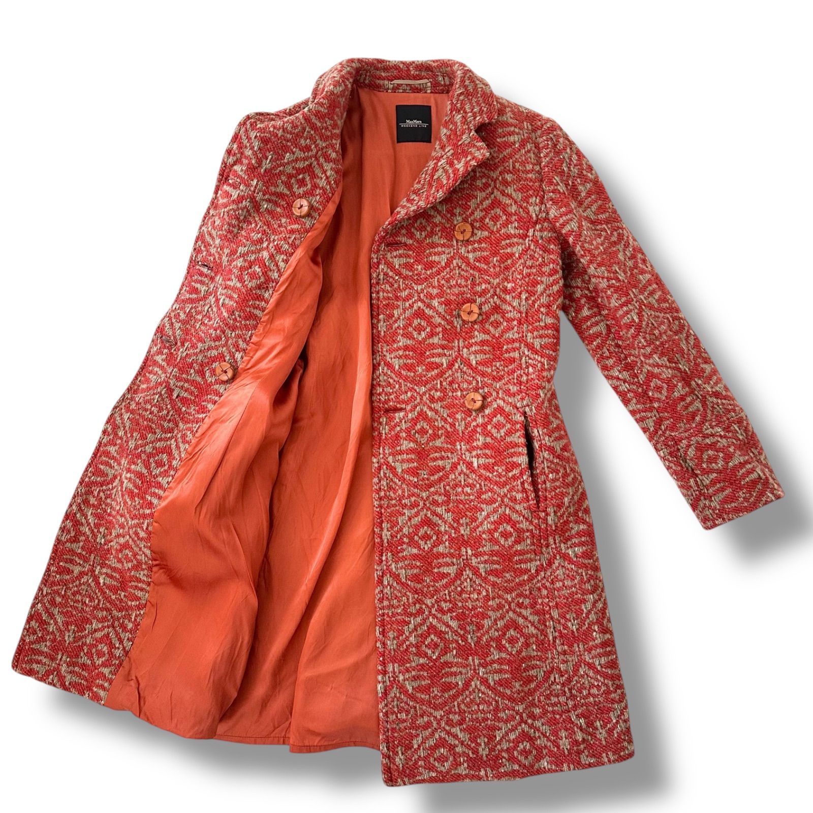 Weekend Max Mara ウィークエンド マックスマーラ ジャガード ダブル