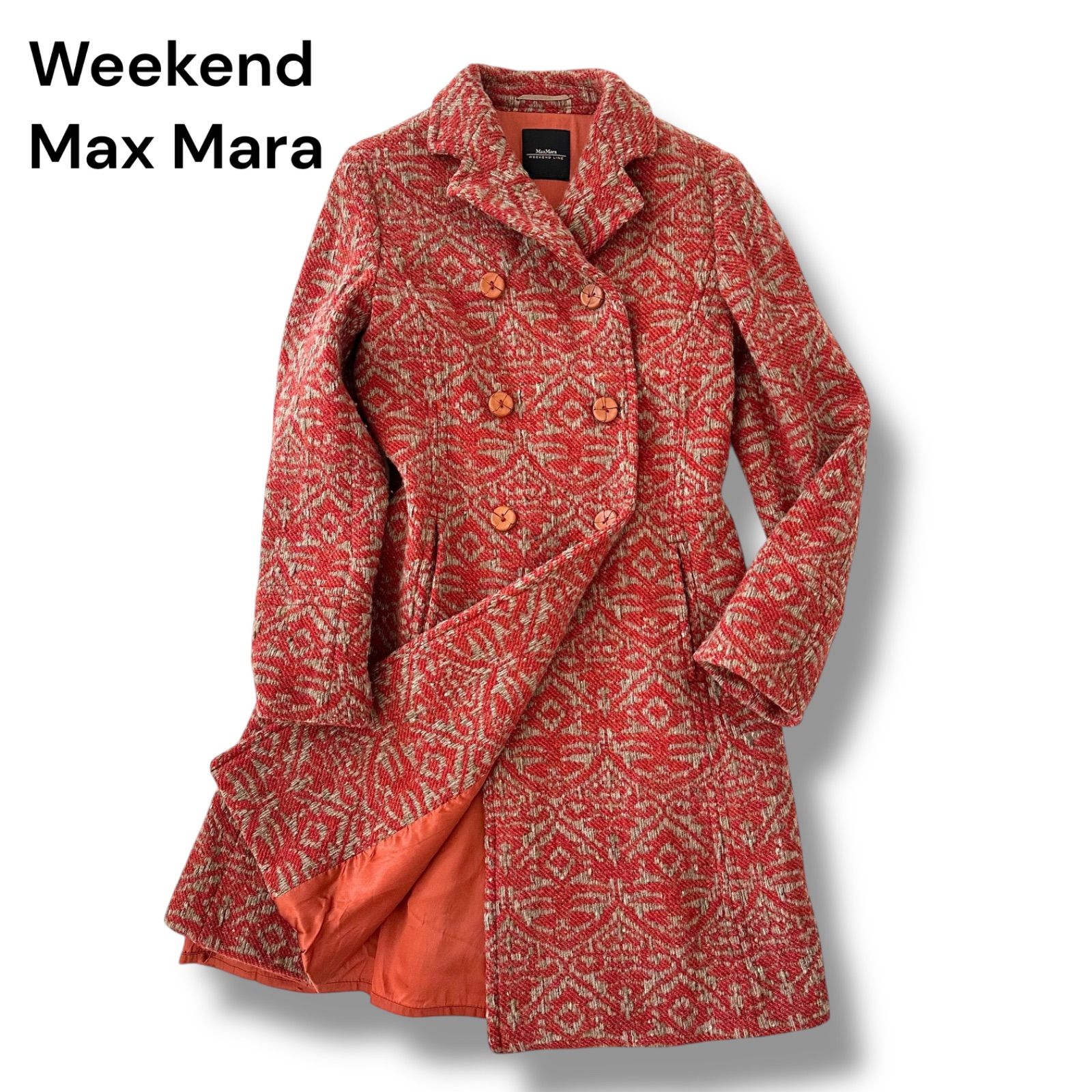 Weekend Max Mara ウィークエンド マックスマーラ ジャガード ダブル