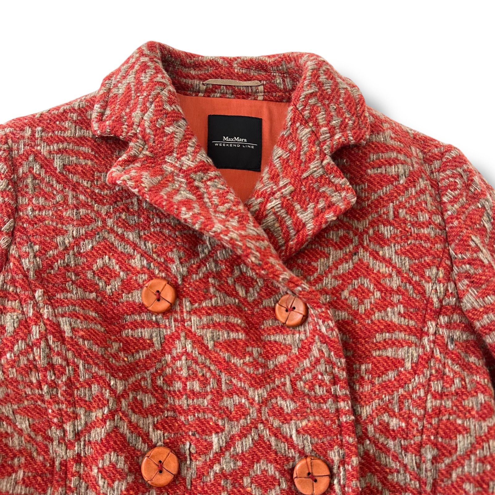 Weekend Max Mara ウィークエンド マックスマーラ ジャガード ダブル