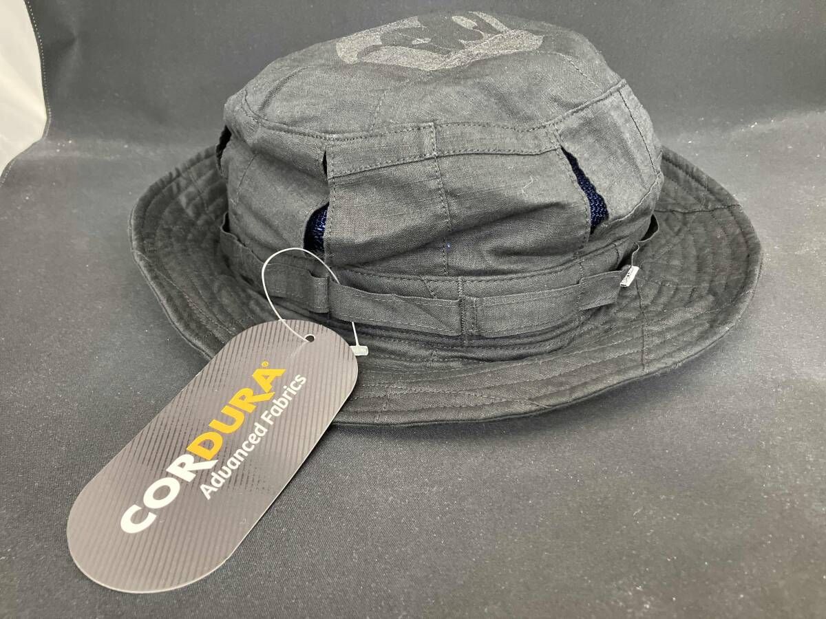 Supreme GOODENOUGH シュプリーム グッドイナフ Patchwork Crusher ハット M L ブラック 黒 ベトナム製