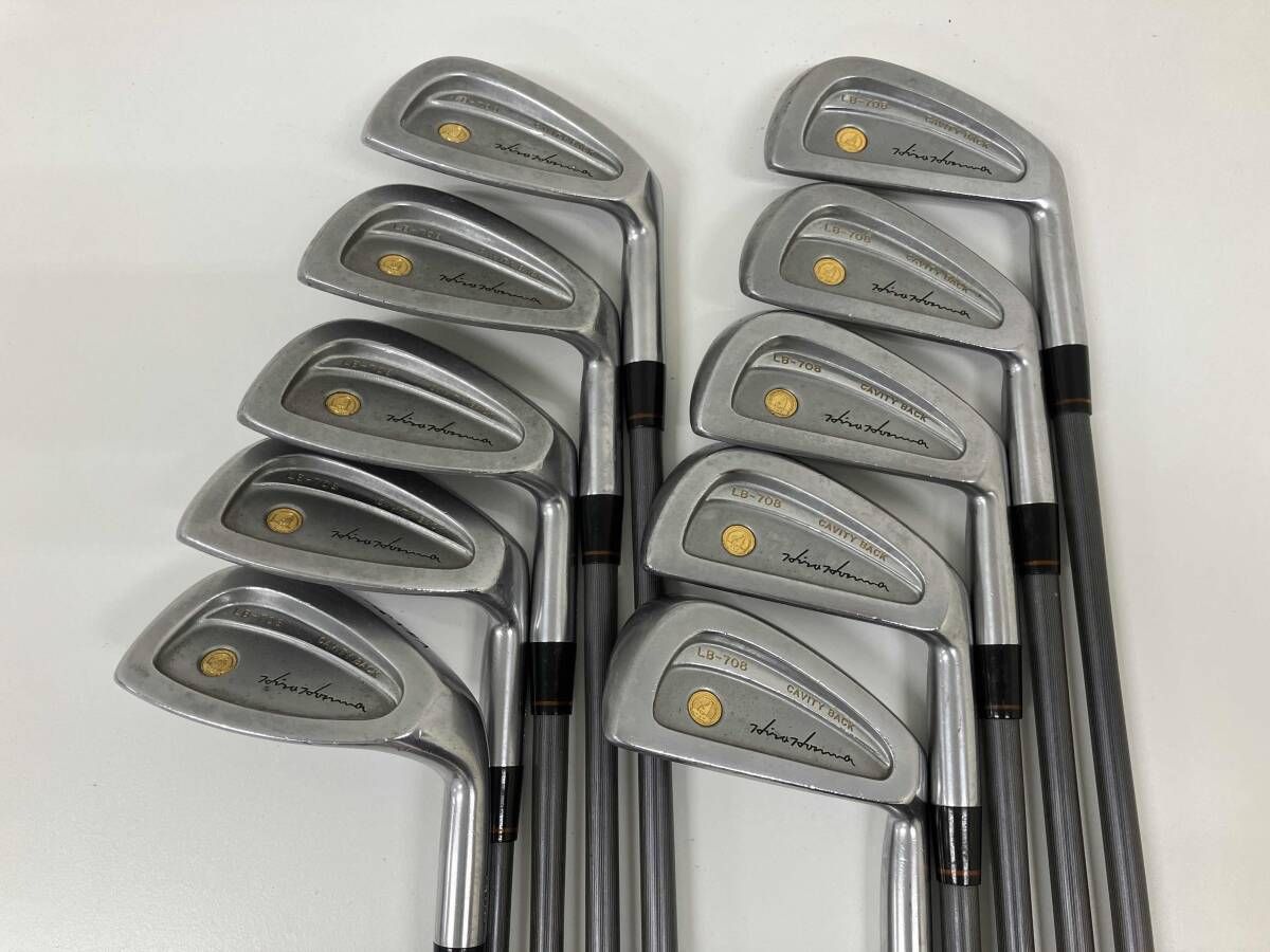 HONMA GOLF LB‐708 アイアンセット3 11 S 10本セット SUPER LIGHT CARBON フレックスR 1